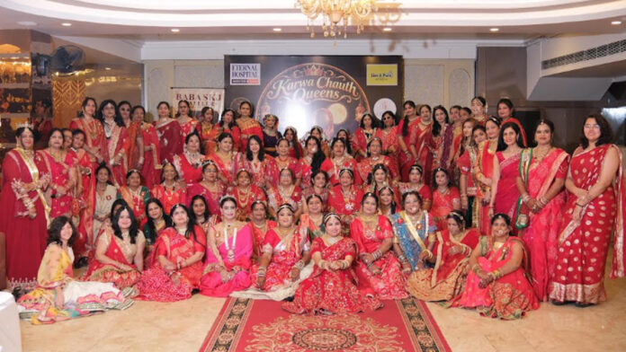 Kavita Advani crowned ‘Karwa Chauth Queen’ at the Onarika Queens Club’s Karwa Chauth celebration Kavita Advani crowned ‘Karwa Chauth Queen’ at the Onarika Queens Club’s Karwa Chauth celebration