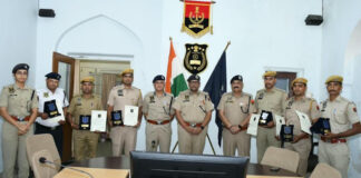जयपुर पुलिस के छह जवानों को मिला ‘कांस्टेबल ऑफ द मंथ’ सम्मान