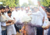 भाजपा प्रदेशाध्यक्ष के बयान के विरोध में कांग्रेस ने विरोध-प्रदर्शन कर पुतले फूंके