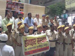 जयपुर पुलिस की पहल: भट्टा बस्ती से शास्त्री नगर तक निकाली नशा मुक्ति रैली