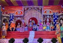 श्रीराम मंदिर की रामलीला में ताड़का वध: अहिल्या उद्धार और गंगावतरण का मंचन