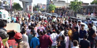 न्यू सांगानेर रोड पर जेडीए की कार्रवाई: बुलडोजर देख छलक पड़े आंसू