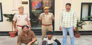 रोडियम पॉलिश की दुकान में नकबजनी करने वाला इनामी चोर गिरफ्तार
