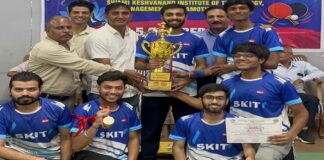 आरटीयू अंतर महाविद्यालय खेल प्रतियोगिता में एसकेआईटी का दबदबा SKIT Dominates RTU Inter-College Sports Competition