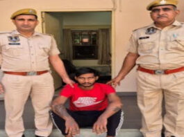 निर्माणाधीन मकानों से एसी के कॉपर वायर चुराने वाला शातिर गिरफ्तार