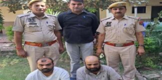 संपत्ति किराए पर लेकर फर्जी कागजात से कब्जा करने वाले दो शातिर भाई गिरफ्तार Two cunning brothers arrested for seizing a rented property using forged documents.