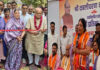 सड़क निर्माण पूर्ण होने पर विधायक कालीचरण सर्राफ़ व पार्षद प्रतिभा शर्मा ने किया लोकार्पण