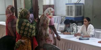 सफाई मित्रों और उनके आश्रितों के लिए लगाया नि:शुल्क स्वास्थ्य परीक्षण