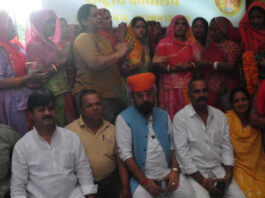 सवर्ण आक्रोश सभा से पहले राष्ट्रीय करणी सेना का सरकार के खिलाफ मोर्चा