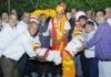 महापौर सुनील कोठारी का ज्वेलर्स एसोसिएशन ने किया भव्य स्वागत Jewellers' Association accords grand welcome to Mayor Sunil Kothari.