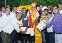 महापौर सुनील कोठारी का ज्वेलर्स एसोसिएशन ने किया भव्य स्वागत Jewellers' Association accords grand welcome to Mayor Sunil Kothari.