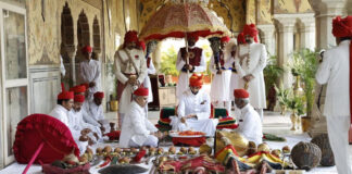 विजयादशमी के अवसर पर महाराजा सवाई पद्मनाभ सिंह ने की पारंपरिक पूजा-अर्चना