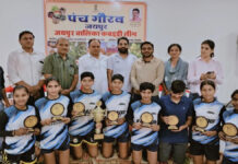 जयपुर बालिका कबड्डी लीग में झोटवाड़ा विजेता और चाकसू उपविजेता