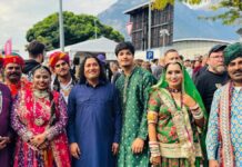स्विट्जरलैंड में रहीस भारती और धोद ग्रुप ने लहराया राजस्थान की लोक संस्कृति का परचम