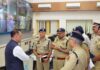 मुख्य सचिव ने किया जयपुर पुलिस कमिश्नरेट के साइबर थाने का निरीक्षण