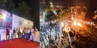 जगदम्बा नगर में भव्य दशहरा महोत्सव सम्पन्न: रावण दहन और आतिशबाजी ने बांधा समां