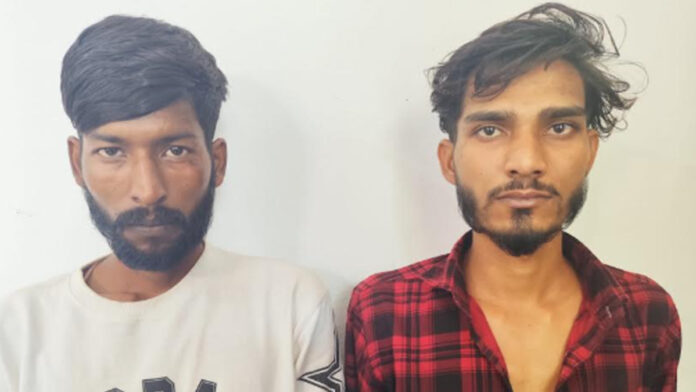 Two arrested with 2.14 grams of smack Two arrested with 2.14 grams of smack