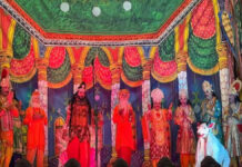 आदर्श नगर रामलीला में राम-जानकी विवाह का प्रसंग: लक्ष्मण-परशुराम संवाद ने बांधा समां The episode of the wedding of Ram and Janaki at the Adarsh Nagar Ramlila