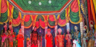 आदर्श नगर रामलीला में राम-जानकी विवाह का प्रसंग: लक्ष्मण-परशुराम संवाद ने बांधा समां The episode of the wedding of Ram and Janaki at the Adarsh Nagar Ramlila