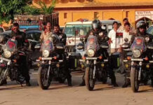 नशे के खिलाफ राष्ट्रीय मोटरसाइकिल रैली पहुंची आमेर: पुष्पवृष्टि और तिलक लगाकर किया स्वागत National motorcycle rally against drug abuse reaches Amer