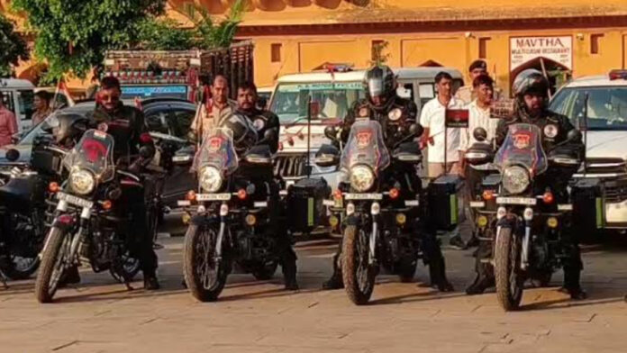 National motorcycle rally against drug abuse reaches Amer National motorcycle rally against drug abuse reaches Amer