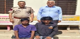 माइक्रो फाइनेंस एजेंट से 1.26 लाख लूटने वाले दो इनामी आरोपी गिरफ्तार